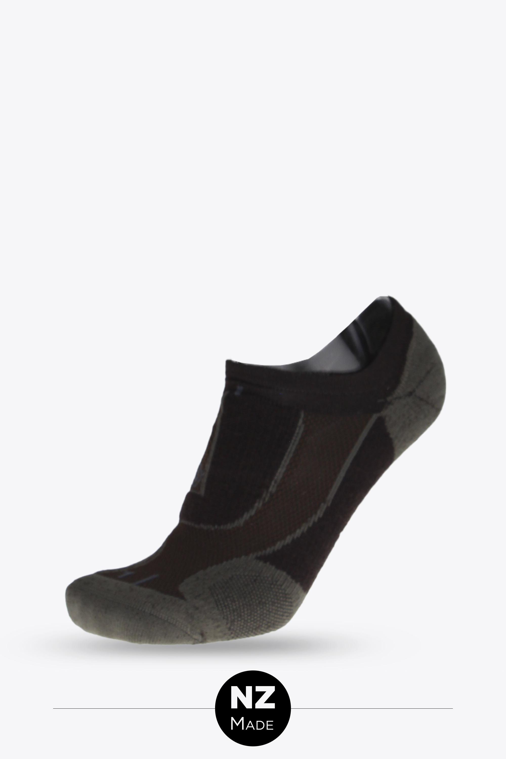 Nuyarn No Show - marron fonce